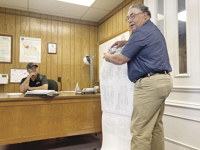 corky stack at commission mobray