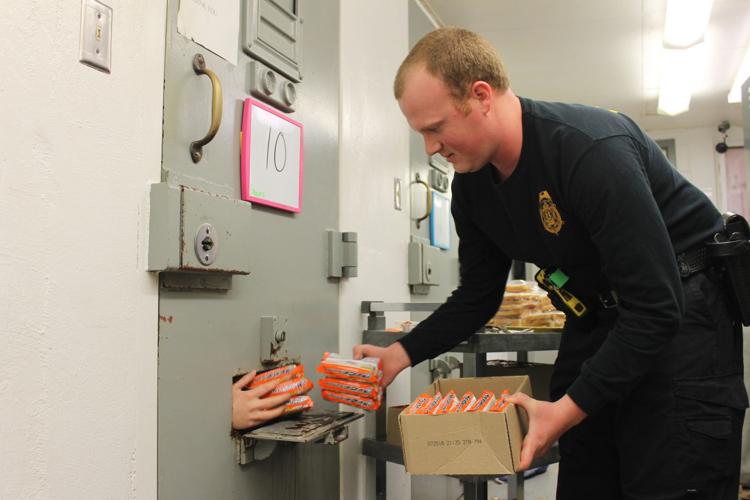 Lunchtime at the jail