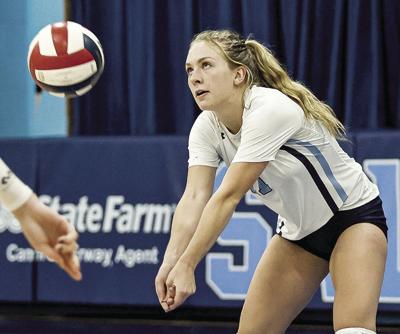 Salem senior Skyler Klapperich volleyball