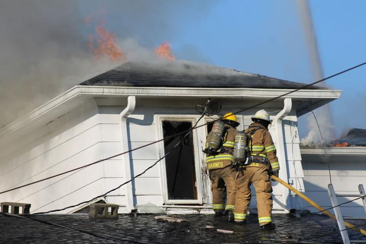 James and Gahr Mortuary fire