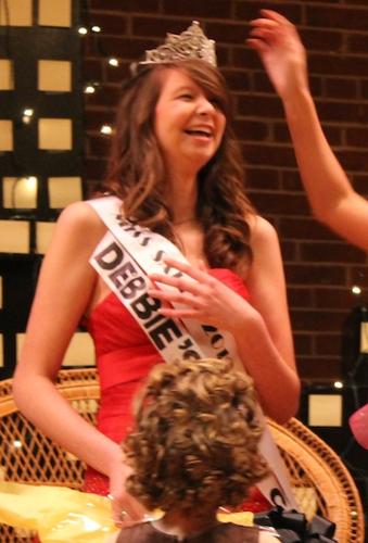 Lindsey Purcell is shocked and honored to be crowned Miss Salem 2012
