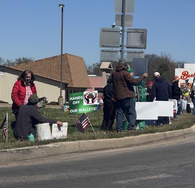 Photograph from Salem "No Kings Rally"