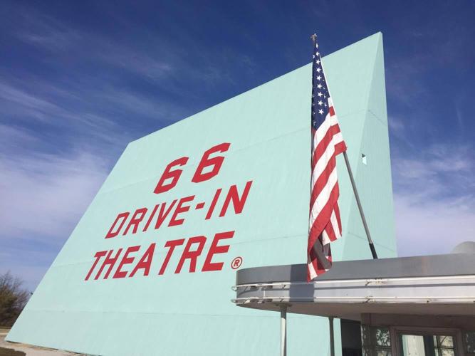 Route 66 Drive-In Sign