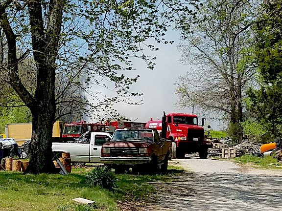 Fire on Highway 119 | News | thesalemnewsonline.com