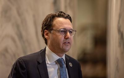 Senate Minority Leader John Rizzo, D-Independence