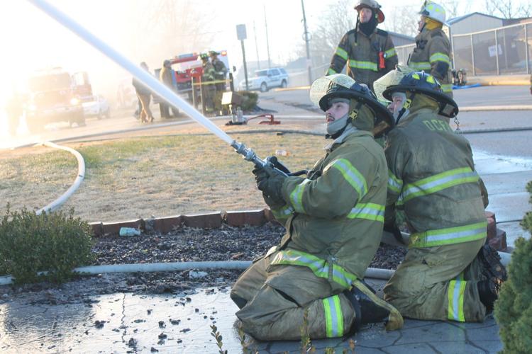 James and Gahr Mortuary fire