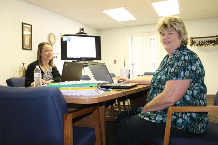 The Telehealth room at the Hart building