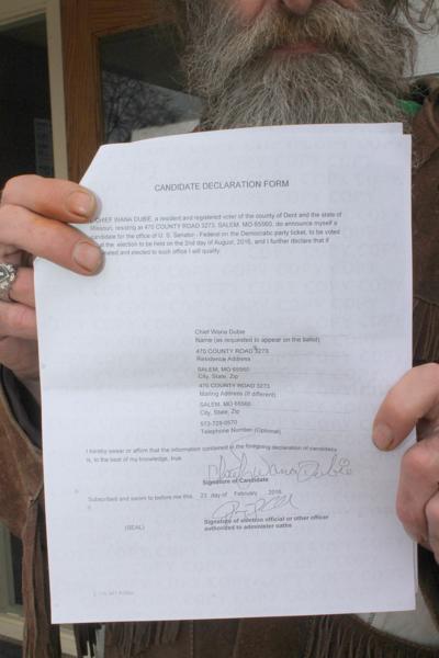 The Chief's filing document