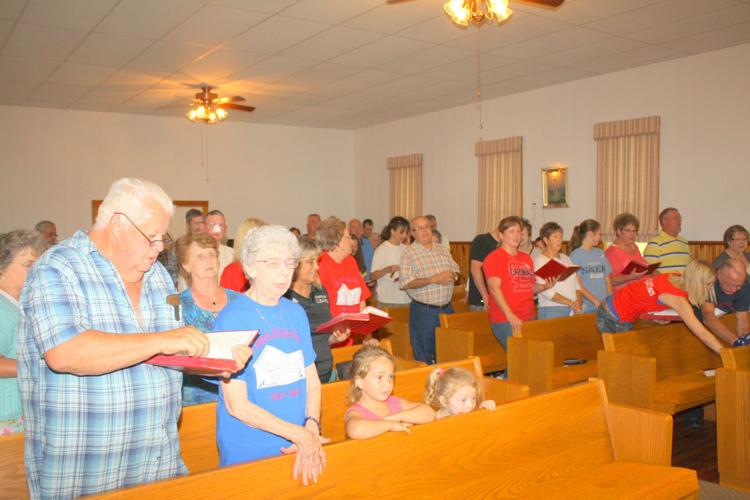 A packed house at Mt. Hermon