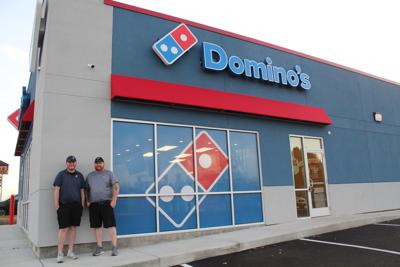 John Gayler and son Devin -  Domino's