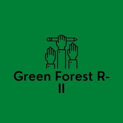 green forest r-II board logo graphic