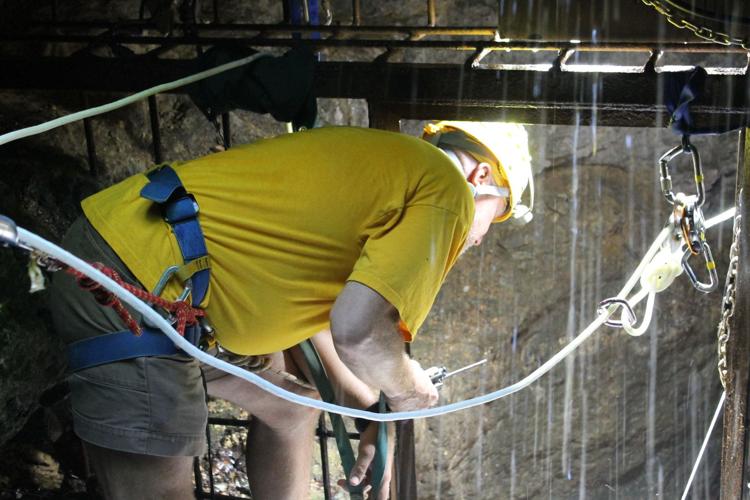 Rick Haley of the Cave Research Foundation