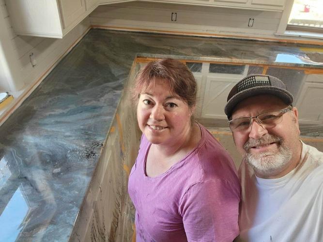 Howards with cabinet