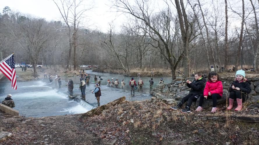 Anglers of all ages came out to enjoy the opening day tradition