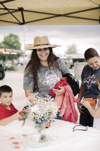 Charlee Sue Jadwin, owner of Custard by C-Sue, at a recent event.