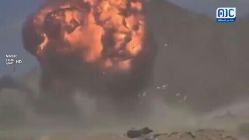 Moment strike hits Yemen's STC forces in Hadramawt