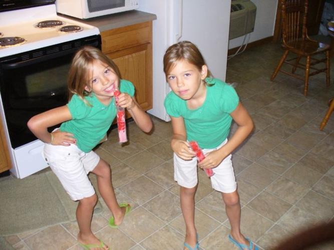 Paige and Cheyenne Harris