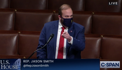 Rep. Jason Smith debating impeachment