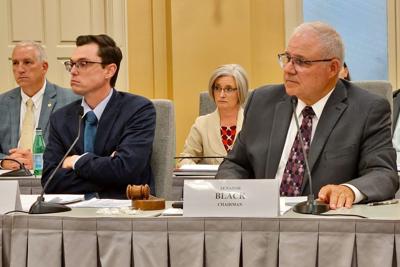 House Budget Committee Chairman Dirk Deaton, R-Seneca and Senate Appropriations Committee Chairman Rusty Black, R-Chillicothe
