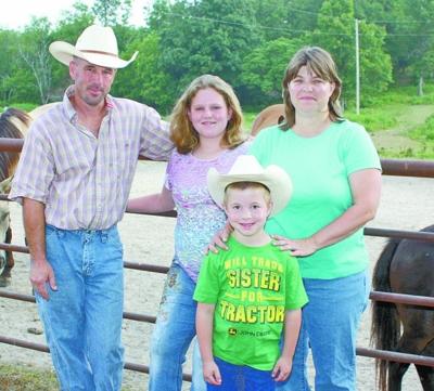 Headrick family, Extension's Dent County Farm Family for 2011