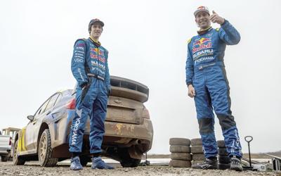 Brandon Semenuk and Travis Pastrana