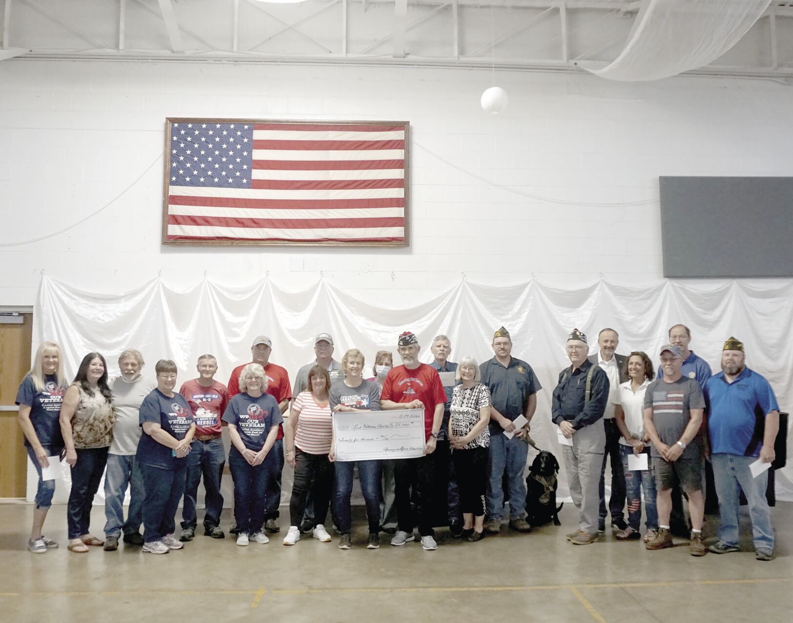 Honoring Our Heroes Marathon totals $25,000