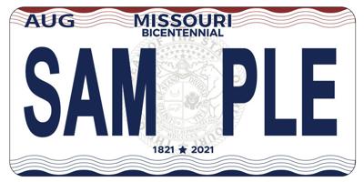 Bicentennial License Plate