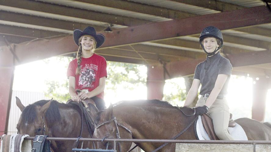 Lexi Mullins and Maddie Greenway