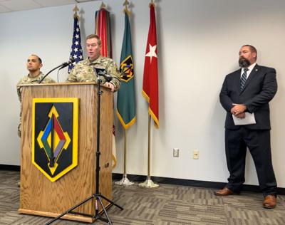 Fort Leonard Wood press conference