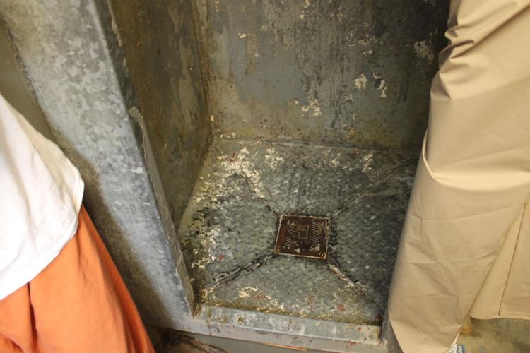 Cell Two shower