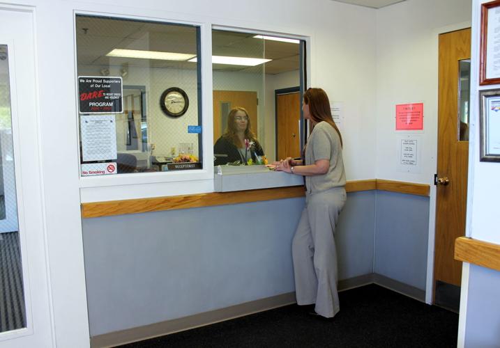 Front desk at the treatment center