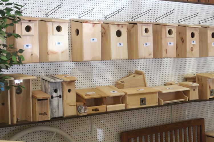 Bird houses for purchase.JPG
