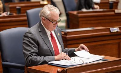 Republican state Sen. Jason Bean of Holcomb