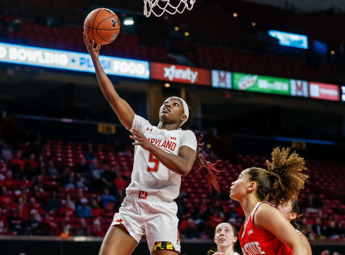 Charles Leads No 17 Maryland Past Ohio State 72 62 Sports
