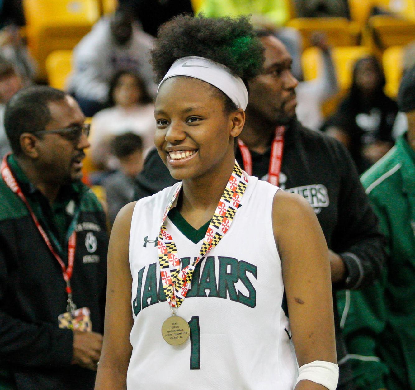 Prince Sentinel Basketball Players of the Year Charles H. Flowers High School Kaniyah