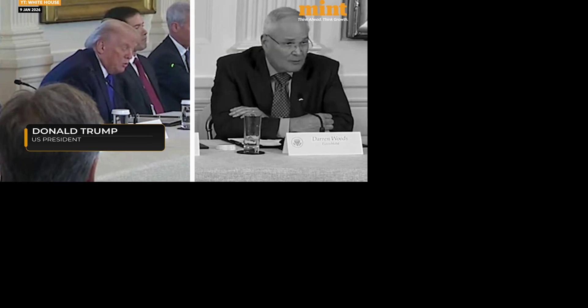 "Today, it’s uninvestable," Exxon Chairman and CEO Says Regarding Venezuela at White House Meeting