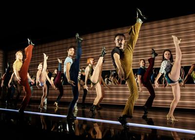 A Chorus Line Thrills Broadway Audiences In Signature Theatre - dance your blox off routine letters