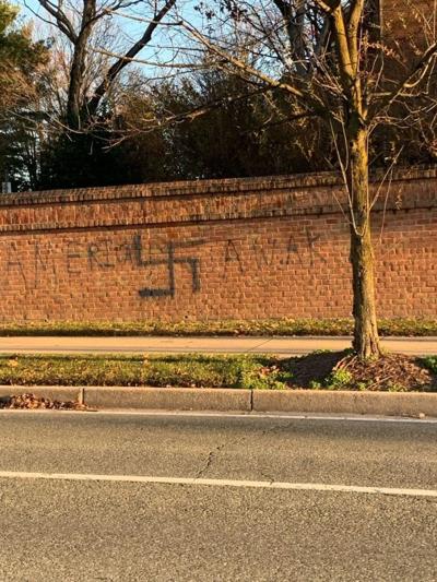 swastika vandalism