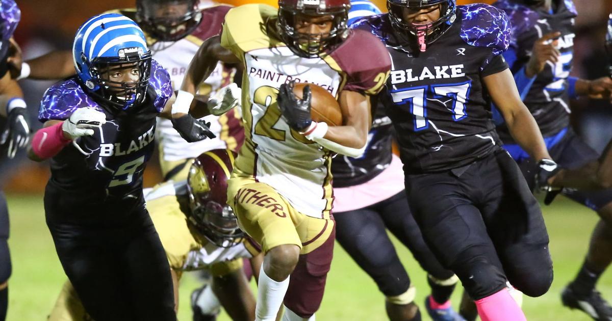 VIDEO Blake vs. Paint Branch (High School Football) Sports