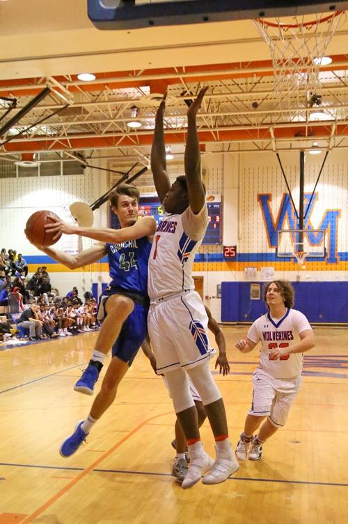 Churchill Boys Basketball Team Beats Watkins Mill On The Road