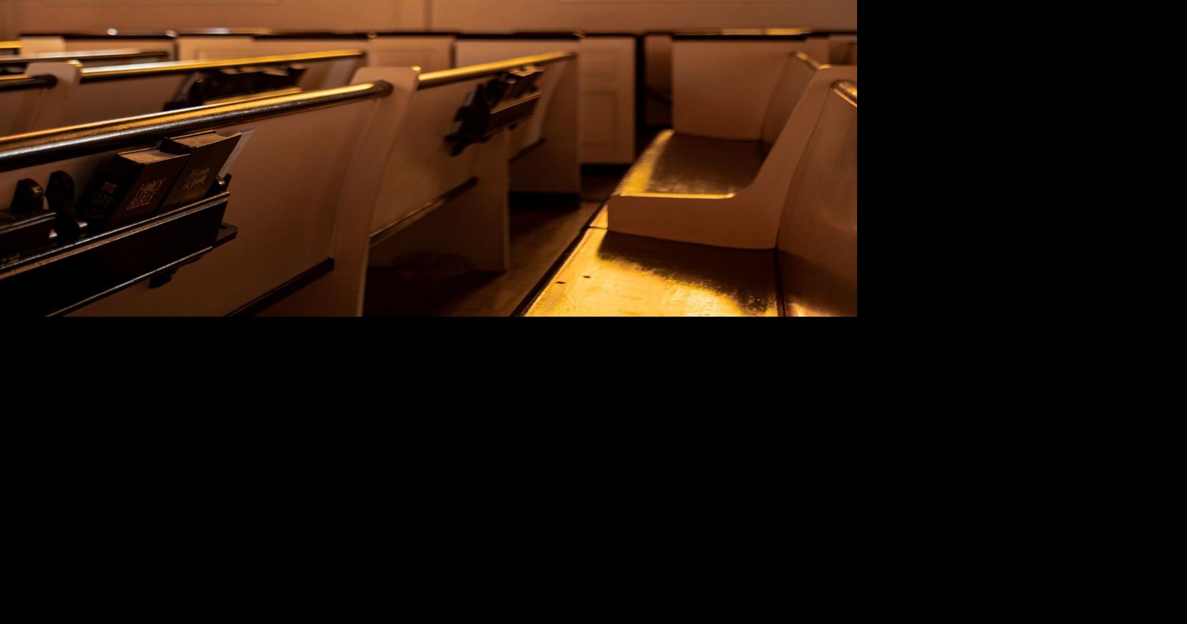 A man who sees opportunity in empty pew aisles