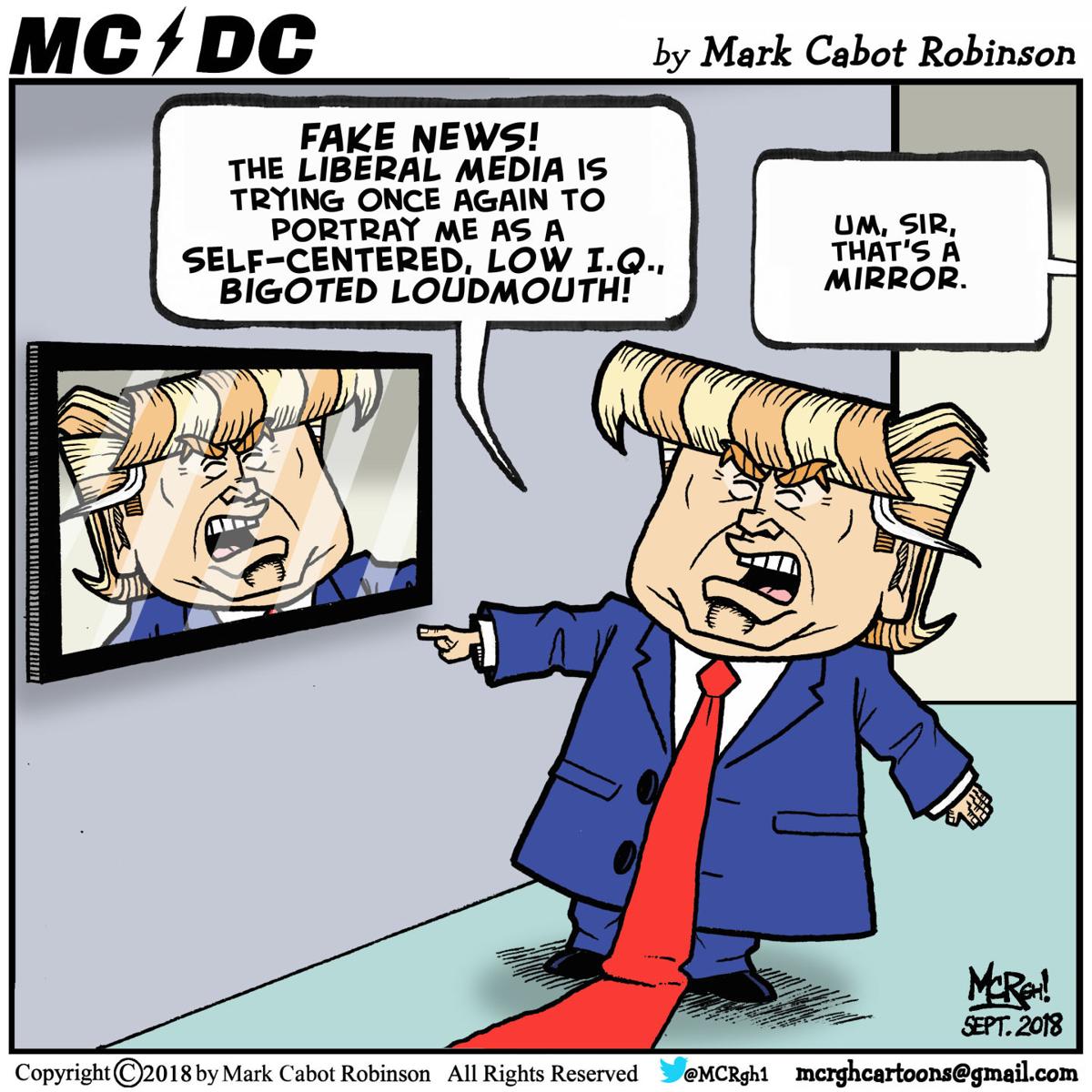 Mc Dc Cartoon Trump No Like What He Sees News Thesentinel Com We cover using brushes and selections as well as gradient fill layers. mc dc cartoon trump no like what he