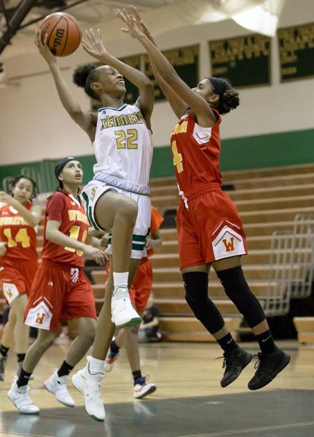 Kennedy Girls Eke Out Victory Against Wheaton In Basketball 39 38