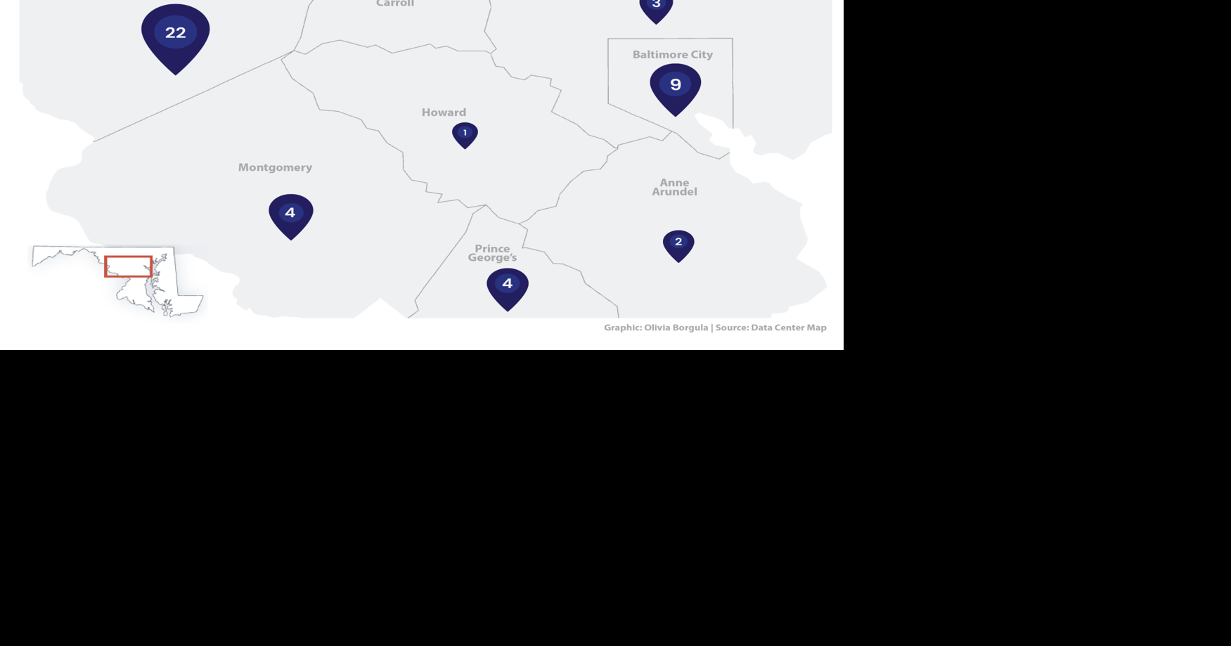 As data centers multiply, Maryland’s power grid struggles to keep up