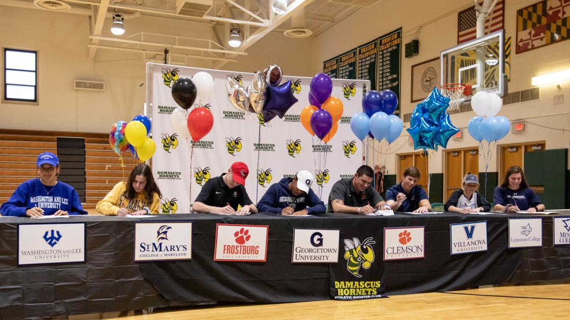 Damascus Athletes Announce Decisions On Early Signing Day Sports