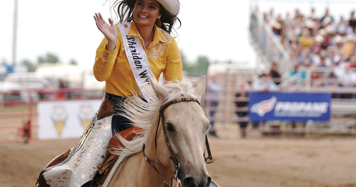 Sheridan WYO Rodeo Queen Reata Cook wins Miss Rodeo Wyoming 2023 title ...