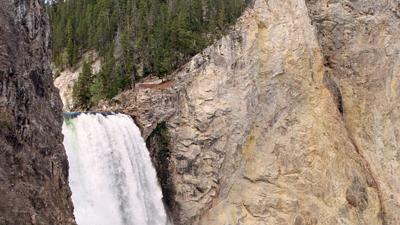 Yellowstone stock Upper falls
