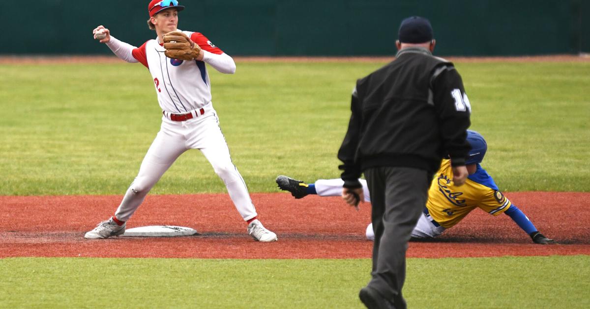 Troopers split games on Memorial Day