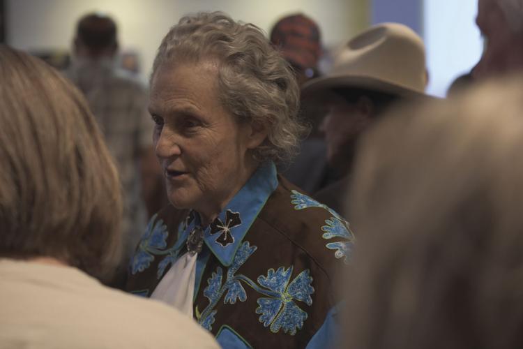 Temple Grandin speaks about engagement opportunities for people on the ...