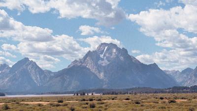 Teton Mountains stock